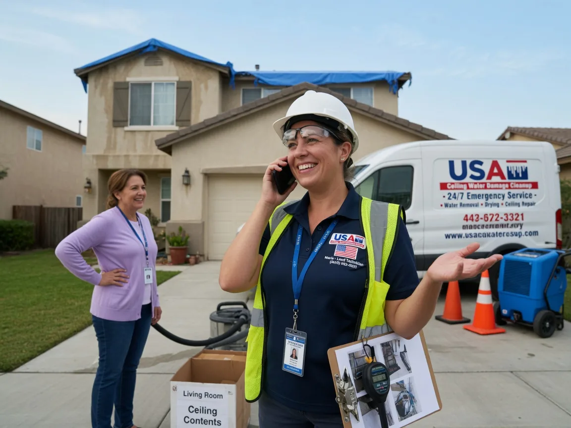 Ceiling Water Damage Restoration Wenona, IL FAQs