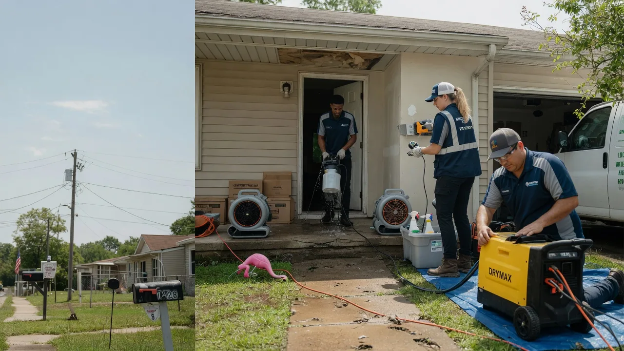 Storm Damage Water Removal in Wenona, IL near me
